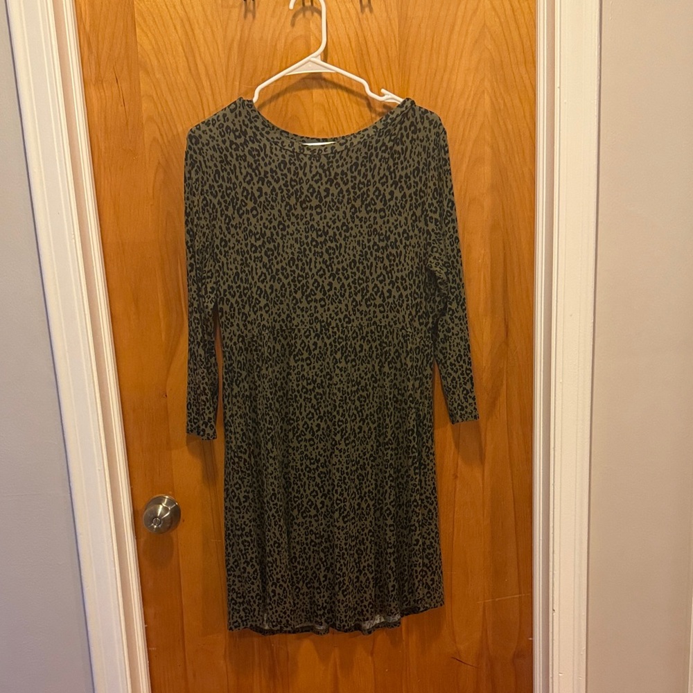 Leopard Print Dress